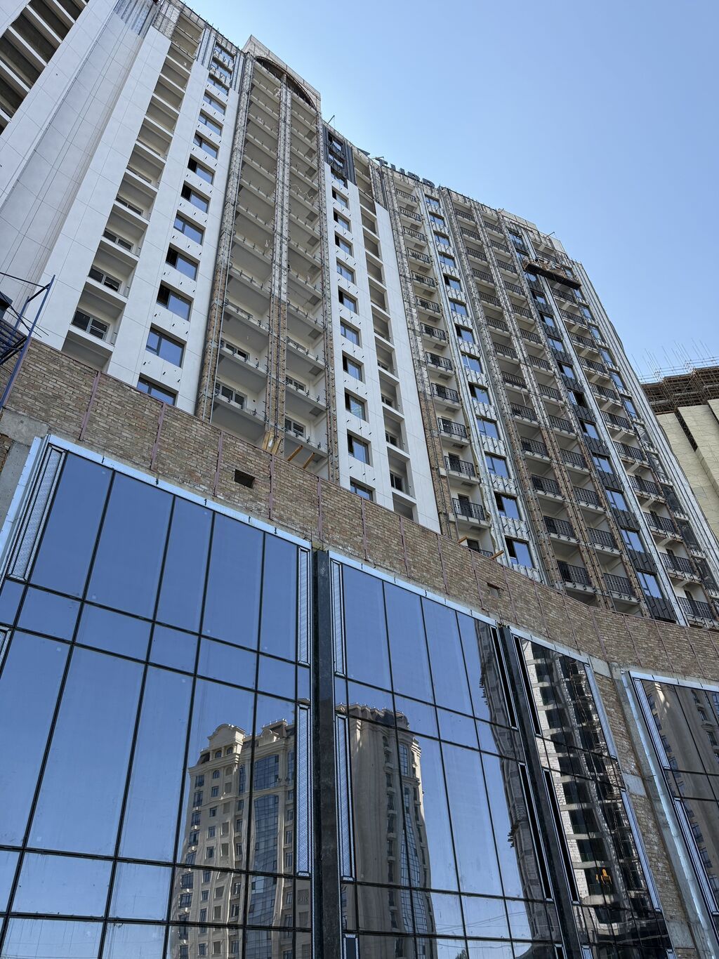 2 комнаты, 83 м², Асанбай мкр Элитка, 7 этаж, ПСО (под самоотделку): фото 7