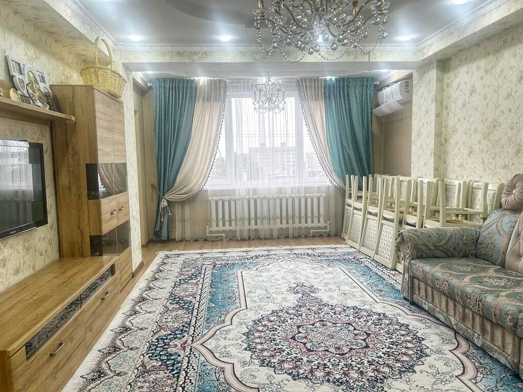 3 комнаты, Таш-Рабат ТРЦ Собственник, Семейным, от 6 месяцев, от 1 года, С мебелью полностью: фото 2