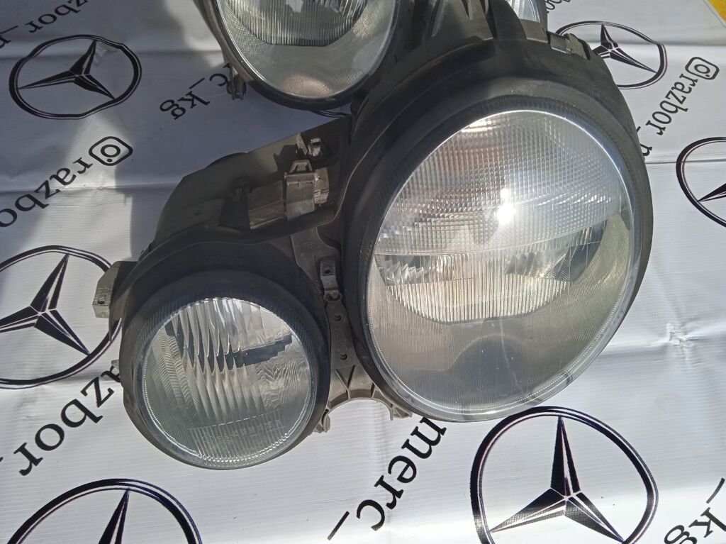 Комплект передних фар Mercedes-Benz 2000 г., Б/у, Оригинал, Германия: фото 2