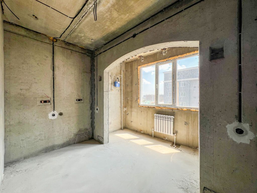 1 комната, 42 м², Ынтымак ж/м 106 серия улучшенная, 8 этаж, ПСО (под самоотделку): фото 4