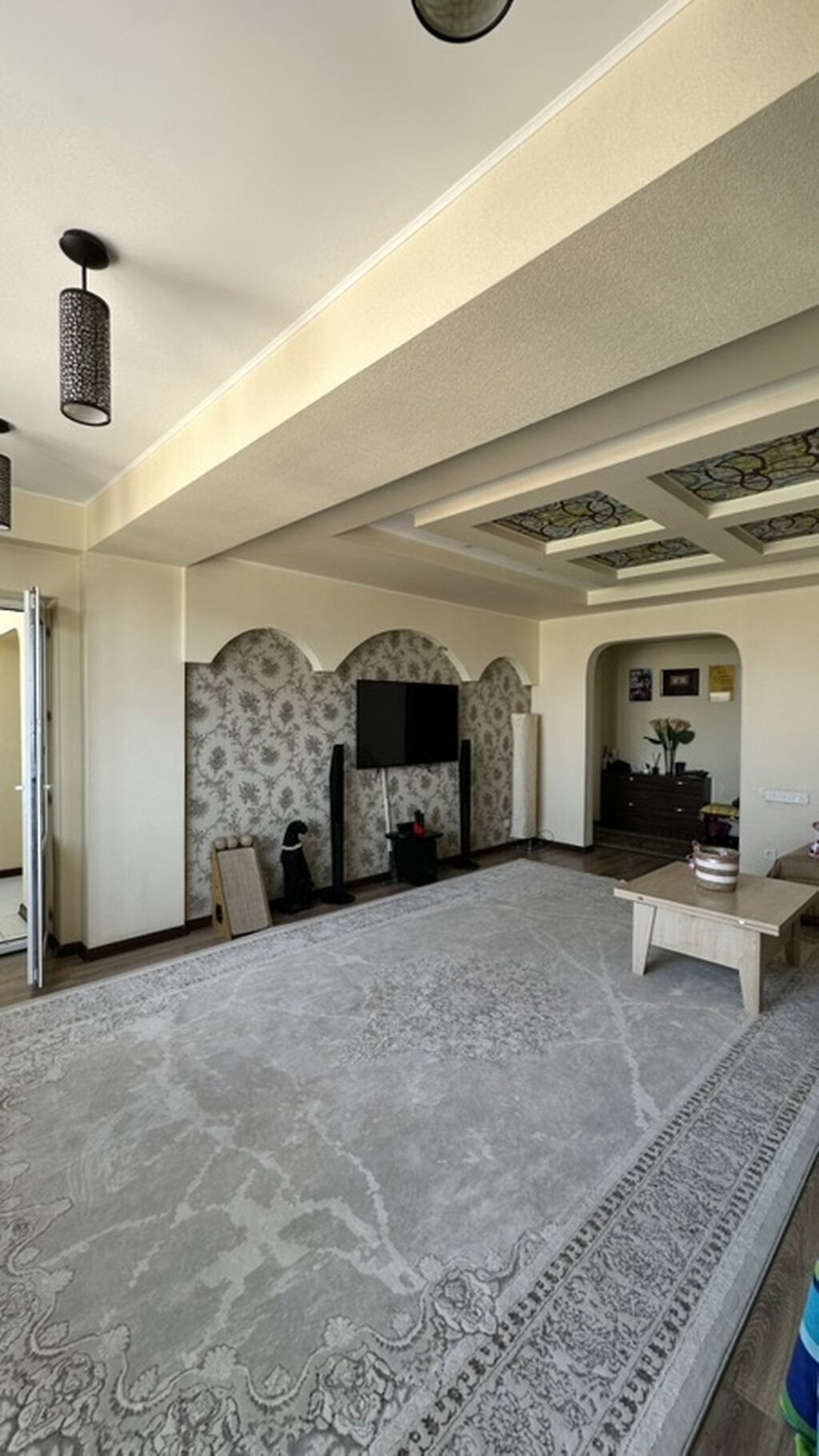 3 комнаты, 101 м², Кок-Жар мкр 10 этаж, Дизайнерский ремонт: фото 6
