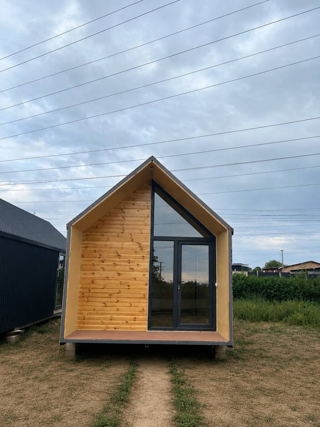 Модульный дом A-frame мини 7x3 в Чолпон-Ате: фото 1
