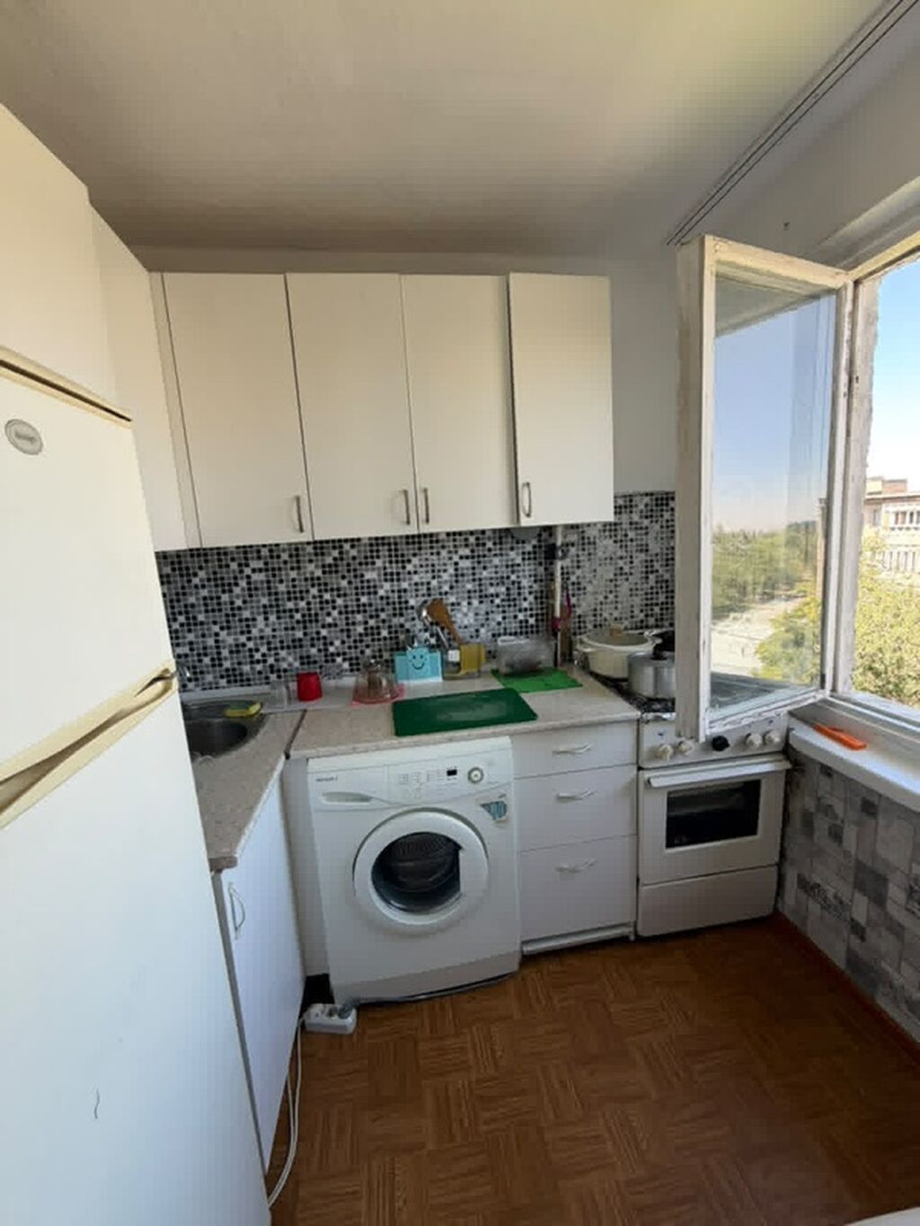 2 комнаты, 45 м², Кок-Жар мкр 104 серия, 5 этаж, Косметический ремонт: фото 7