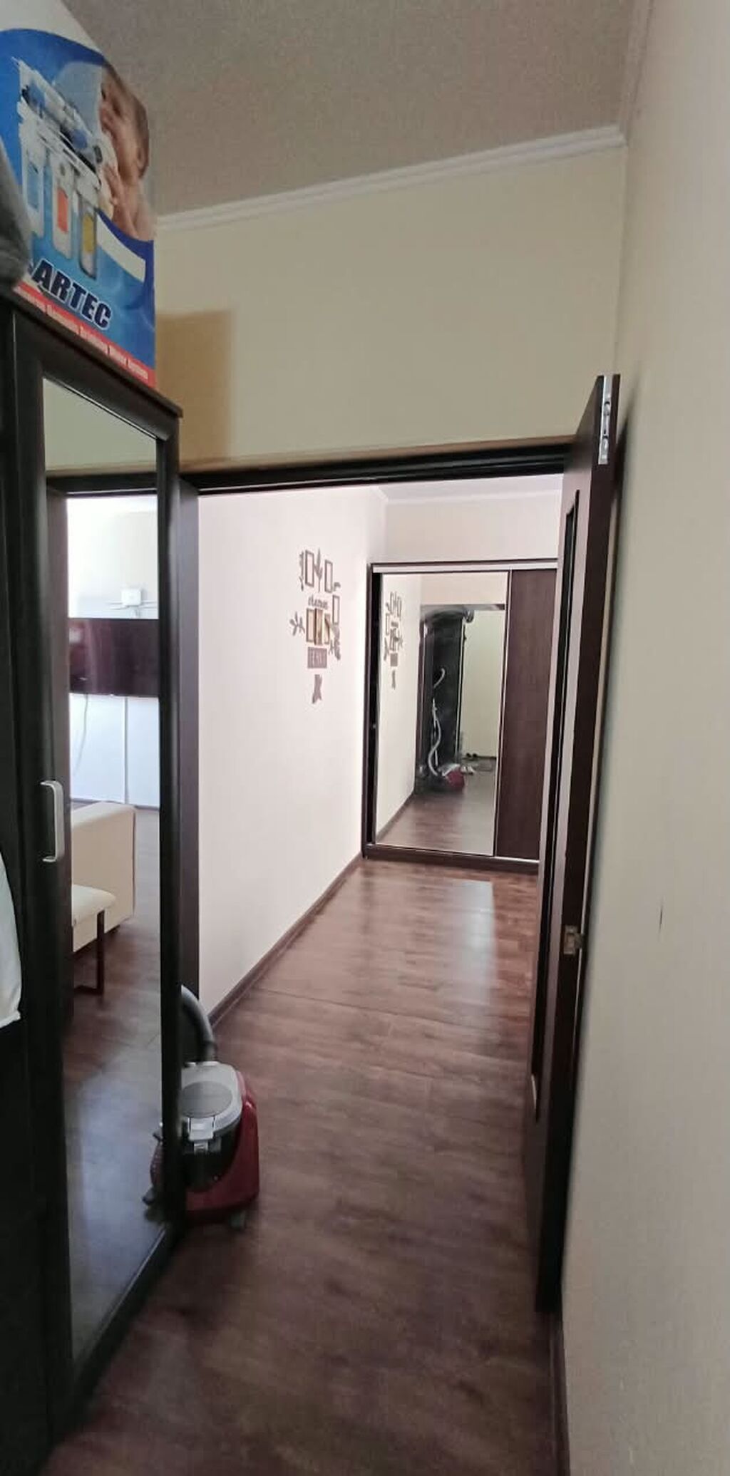 1 комната, 45 м², Улан-2 мкр 107 серия, 6 этаж, Евроремонт: фото 4