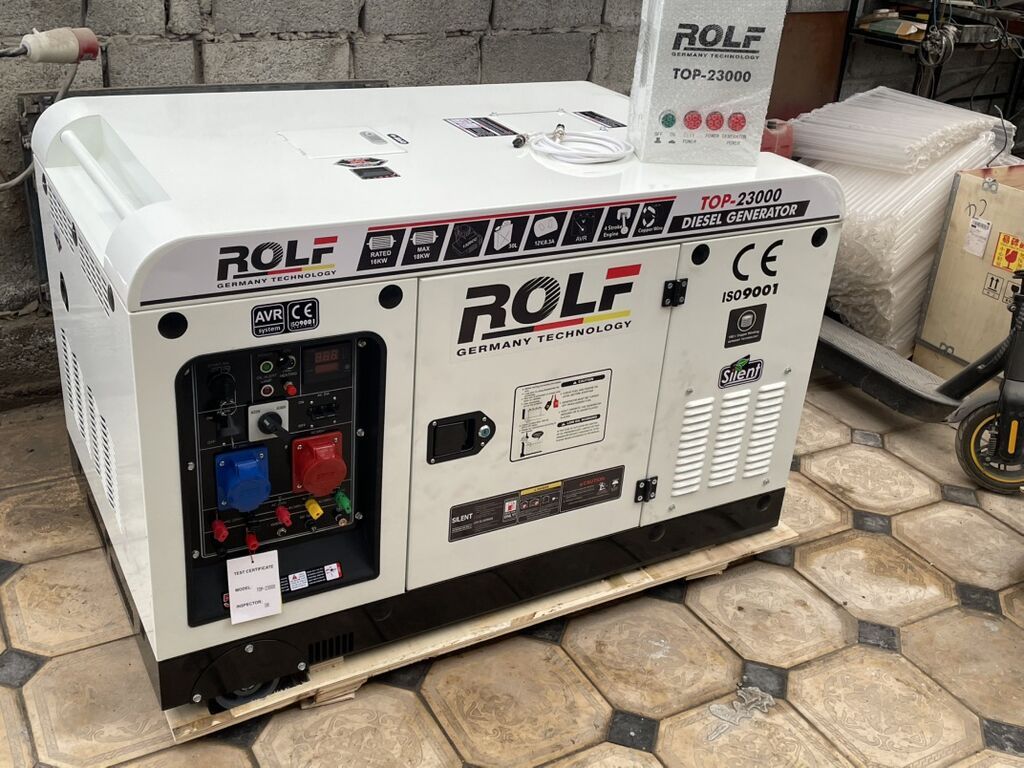 Дизельный генератор ROLF TOP-23000 (Germany Technology) Основные: фото 1