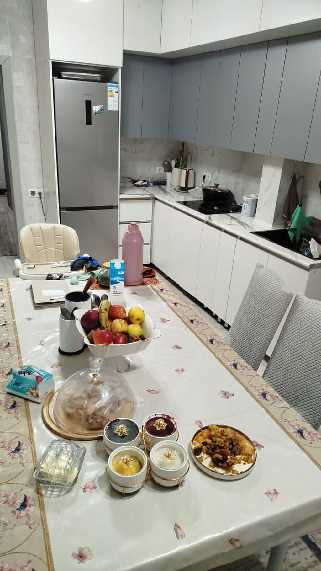 2 комнаты, 54 м², Кок-Жар мкр Элитка, 2 этаж, Дизайнерский ремонт: фото 3
