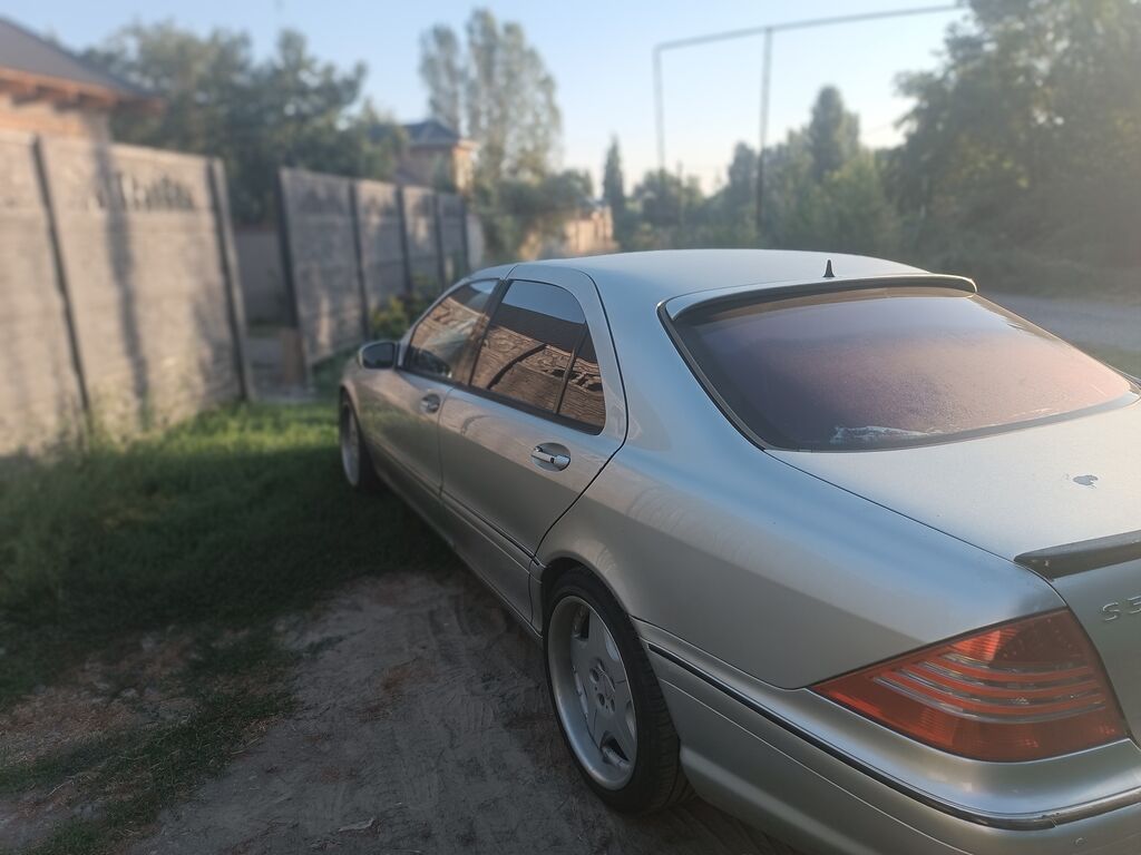 Mercedes-Benz S-Class: 2003 г., 5 л, Автомат, Бензин, Седан: фото 5