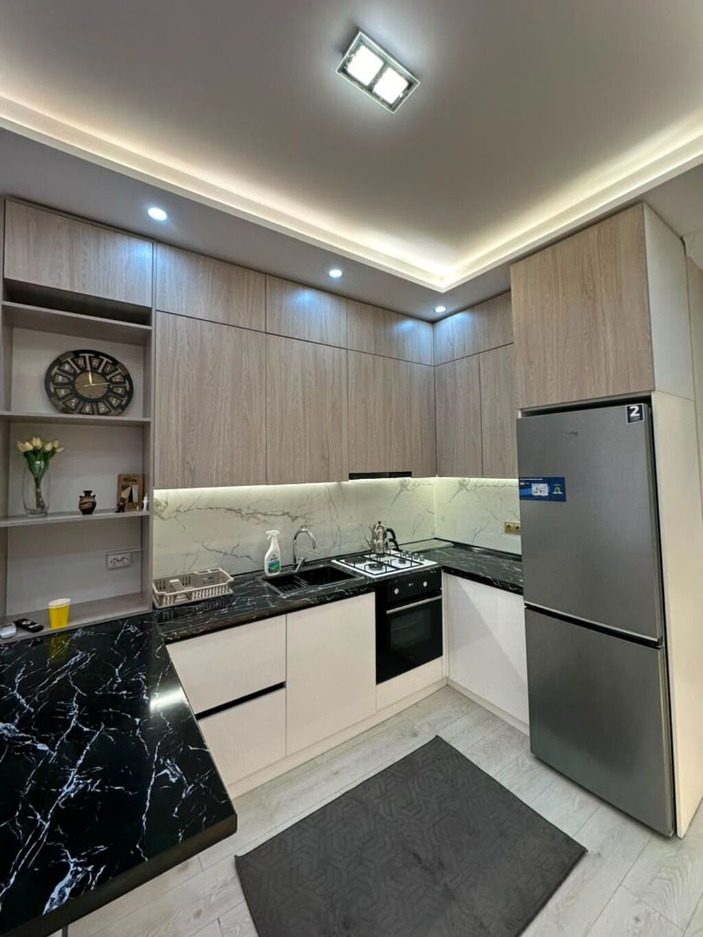 1 комната, 45 м², Средний Джал Элитка, 11 этаж, Дизайнерский ремонт: фото 8