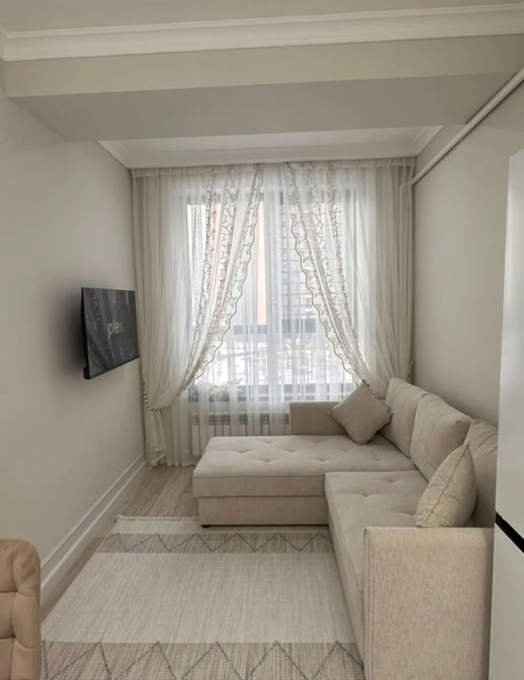 3 комнаты, 104 м², Асанбай мкр 3 этаж, Дизайнерский ремонт: фото 5