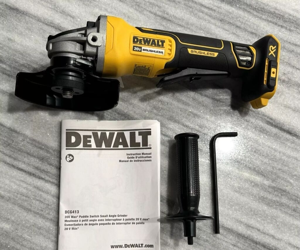 Новый, Аккумуляторные, Dewalt, 125 мм, 800 Вт, 9000 об/мин: фото 1