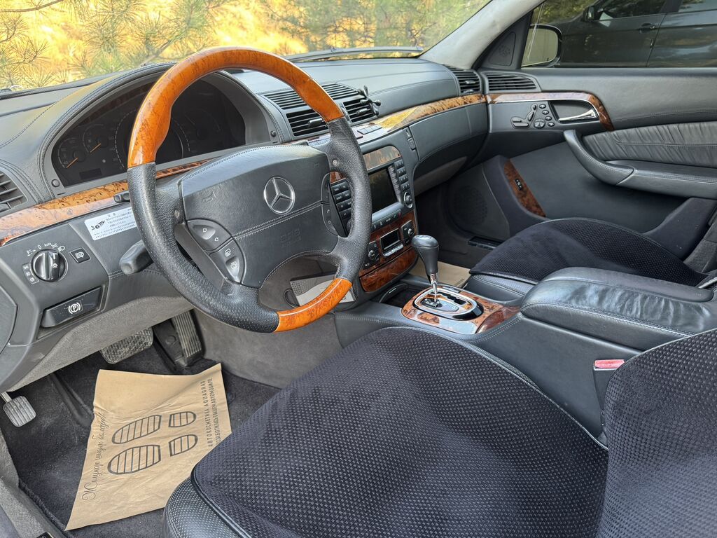 Mercedes-Benz S-Class: 2003 г., 5 л, Автомат, Бензин, Седан: фото 8