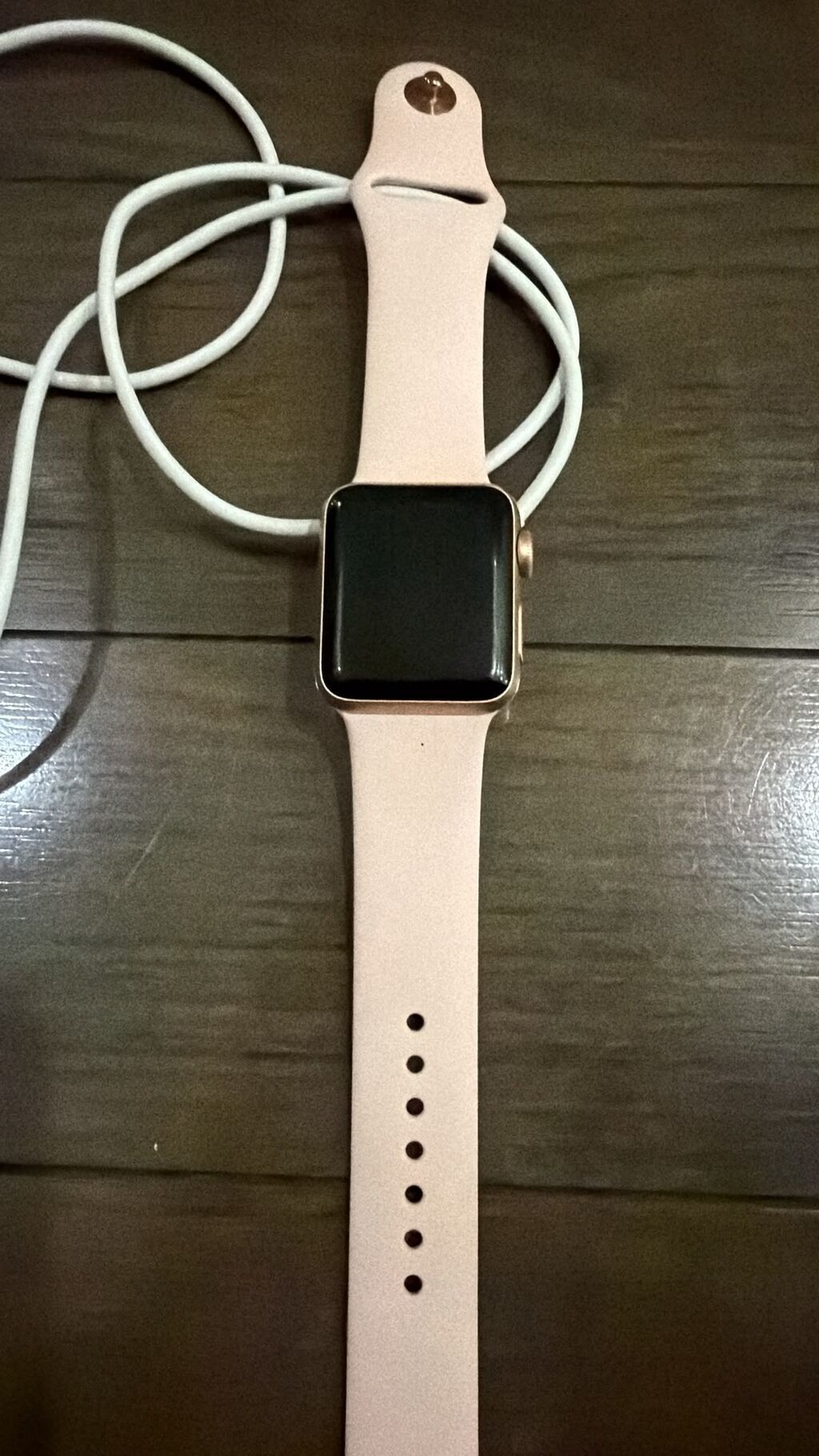Apple Watch Series 3, 38 мм - Корпус: алюминий, цвет «розовое золото: фото 1