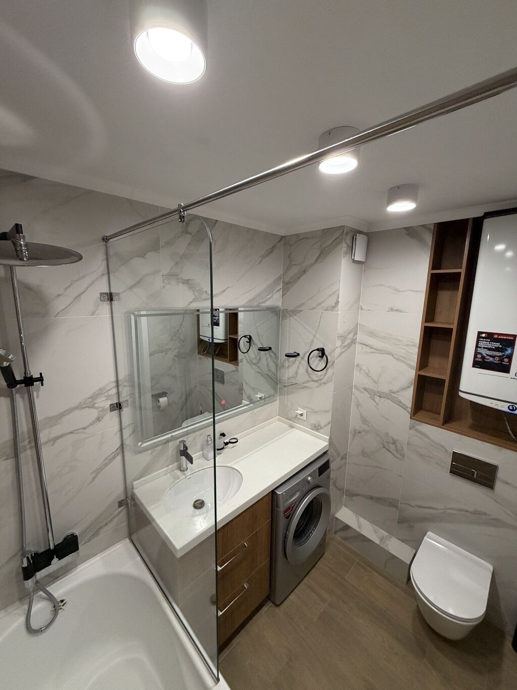 2 комнаты, 38 м², Элитка, 13 этаж, Дизайнерский ремонт: фото 6