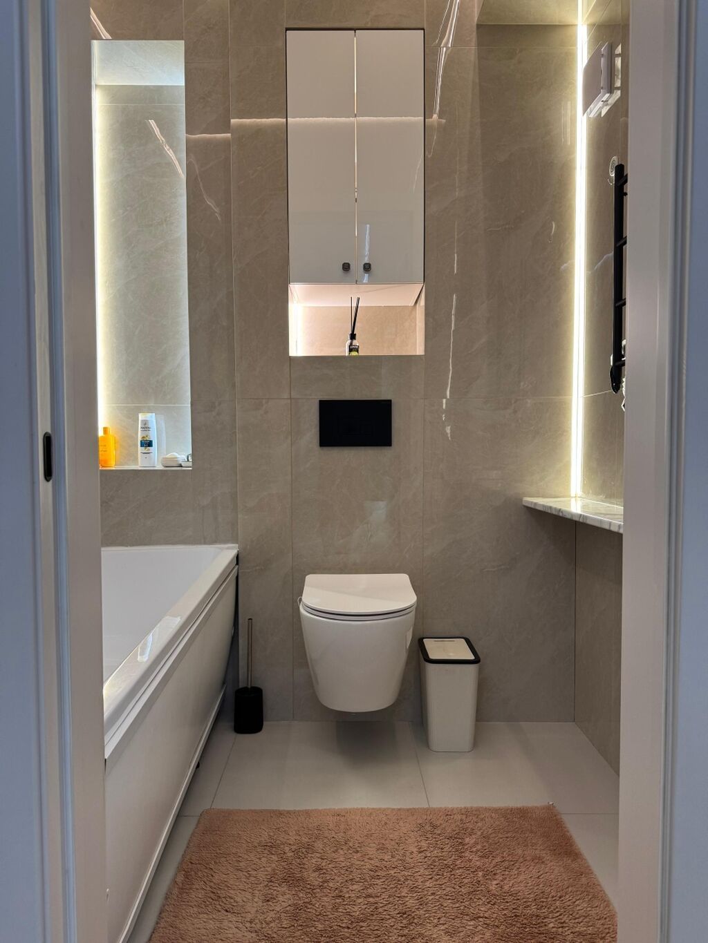 4 комнаты, 123 м², Асанбай мкр Элитка, 11 этаж, Дизайнерский ремонт: фото 8
