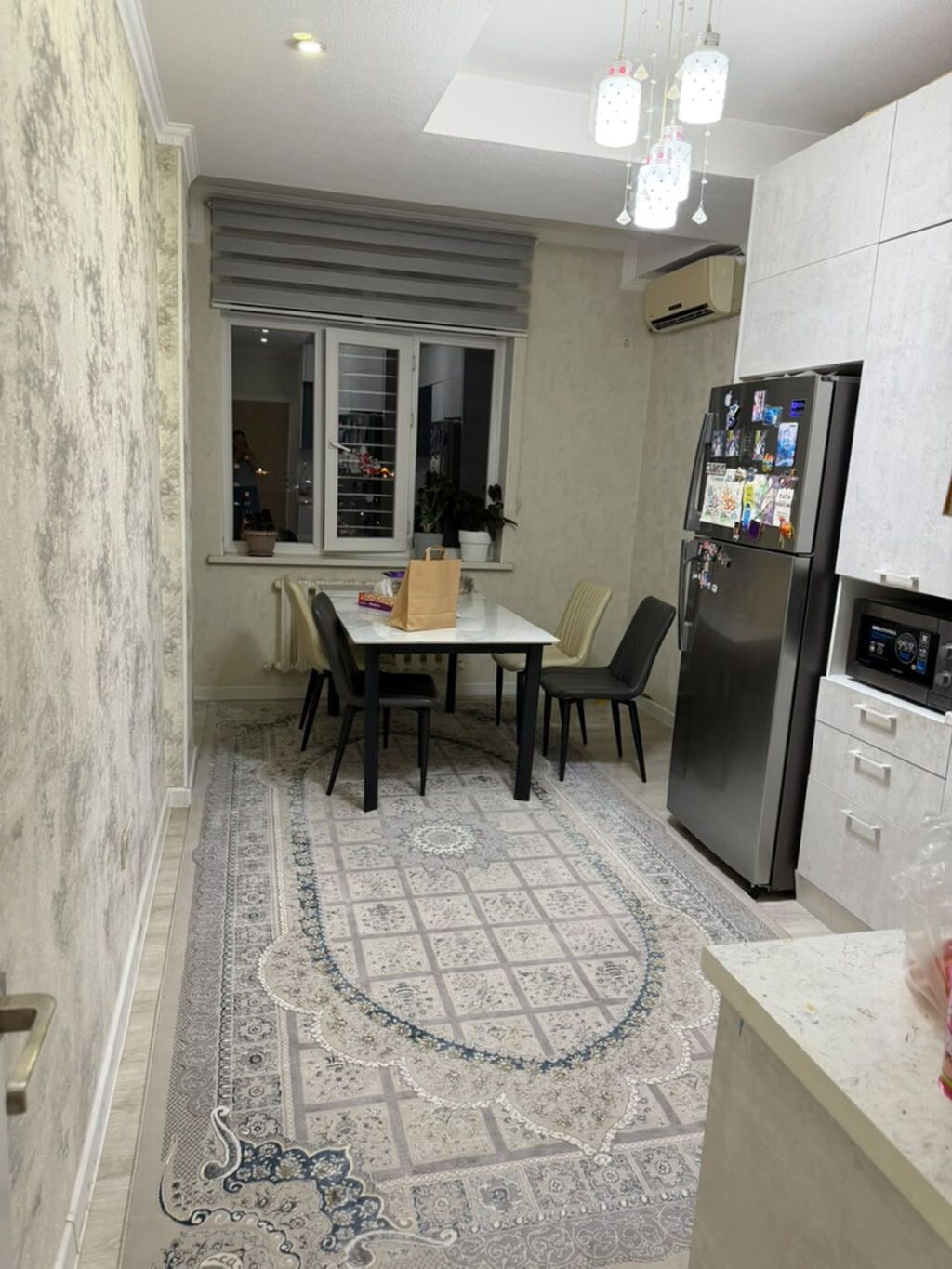 3 комнаты, 80 м², Асанбай мкр Элитка, 9 этаж, Свежий ремонт: фото 4