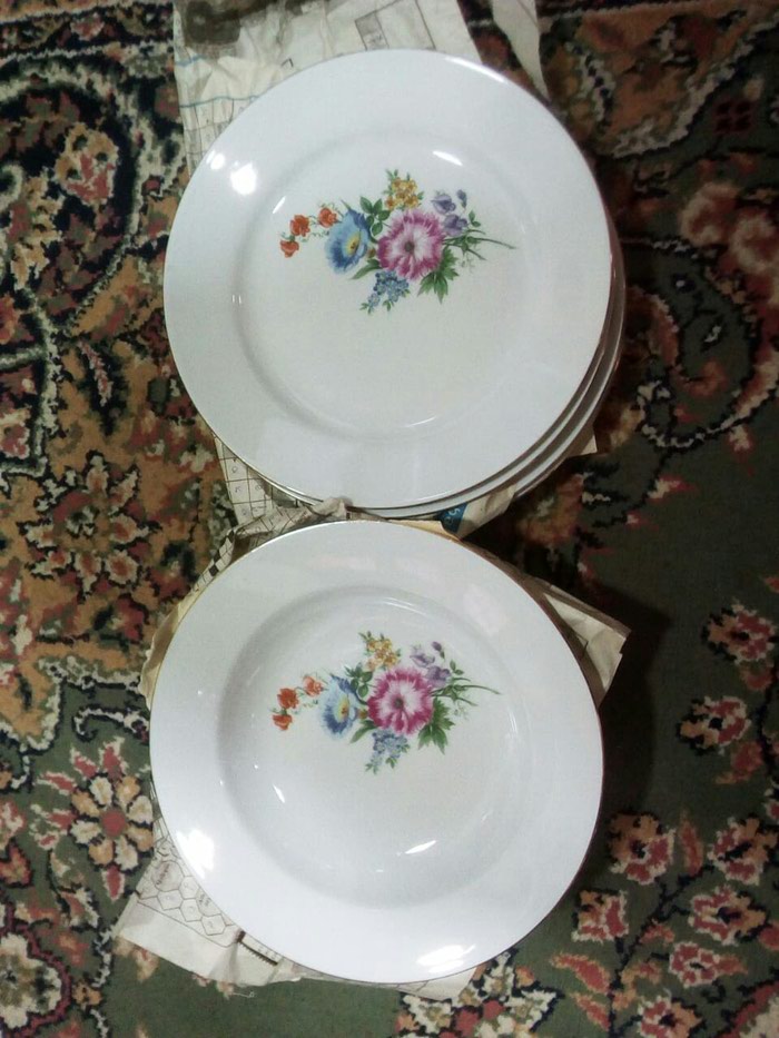 Boşqablar: Tarelki, qdr, kaxla
4 eded plov
4 eded derin
40 manat - lalafo.az Bakı şəhərində Tarelki, qdr, kaxla
4 eded plov
4 eded derin
40 manat