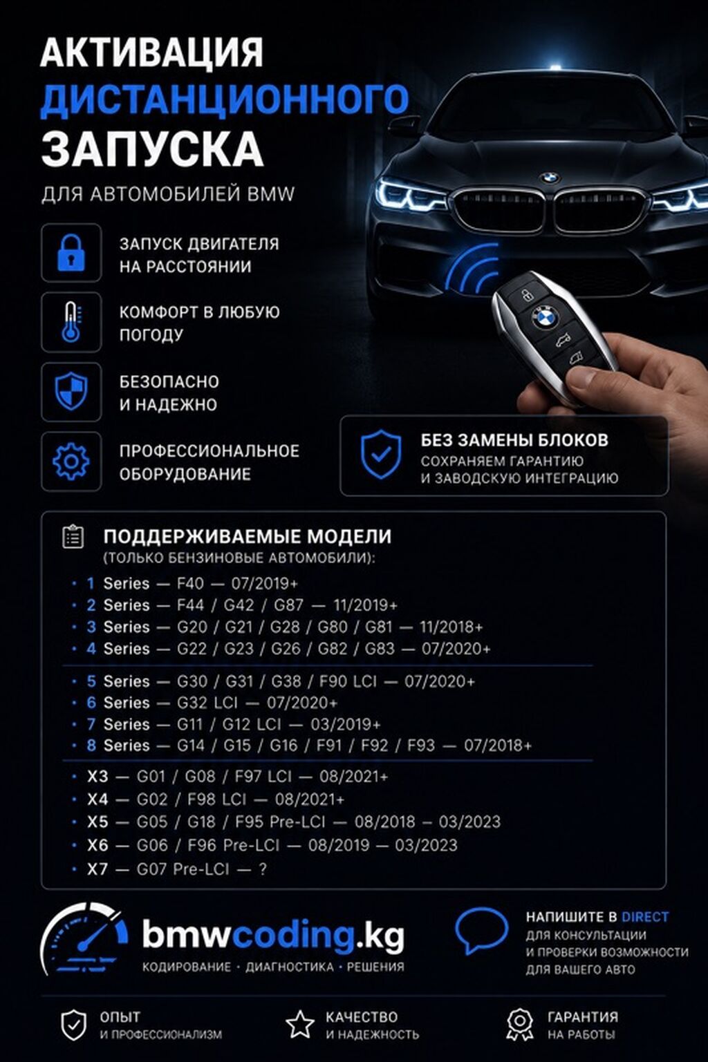 Профессиональные услуги для BMW — bmwcoding.kg Что делаем: -: фото 2