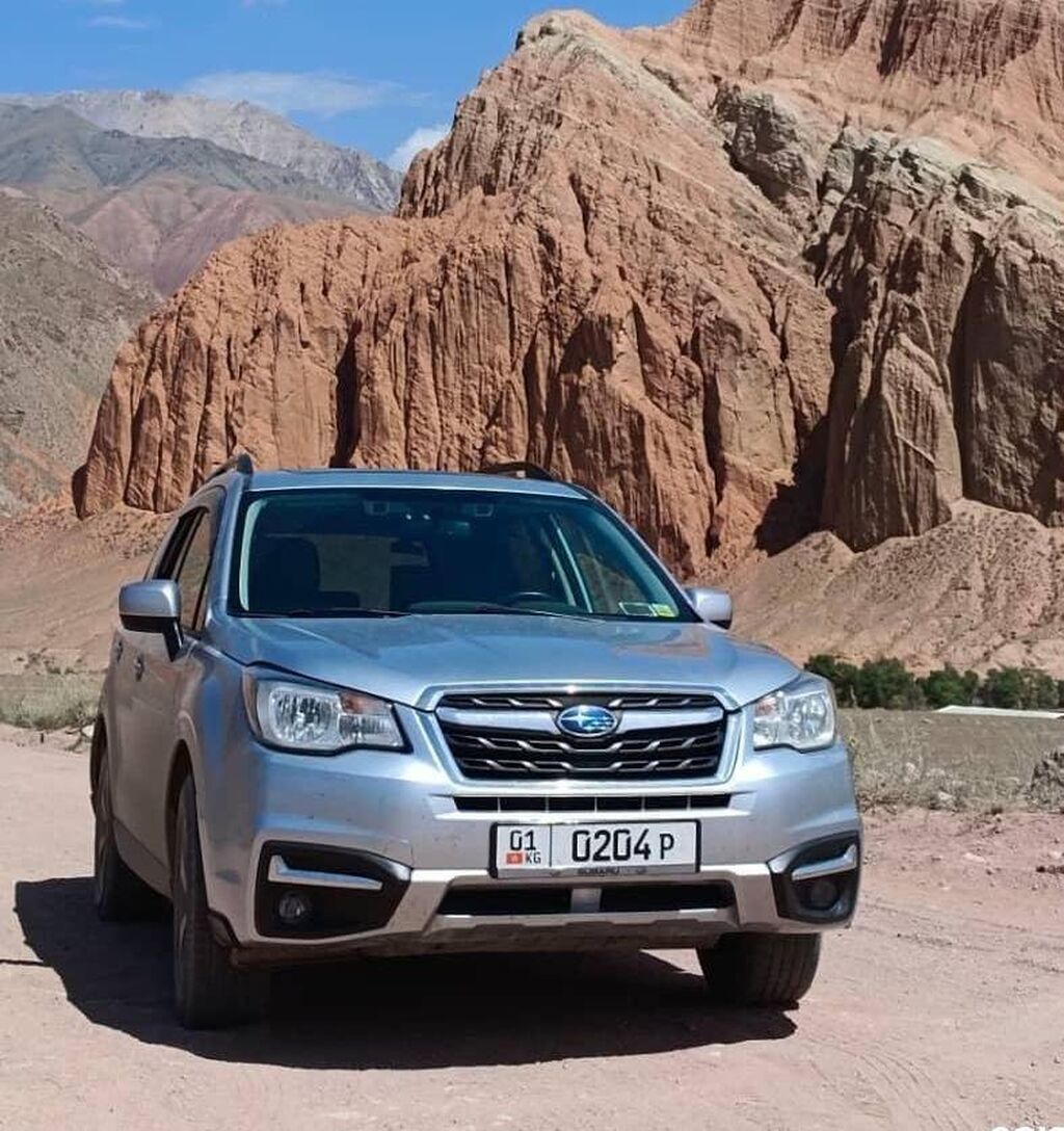 Автопрокат Subaru Forester 2017 Двигатель 2,5: 4500 KGS ᐈ Легковой  транспорт | Бишкек | 65298352 ➤ lalafo.kg