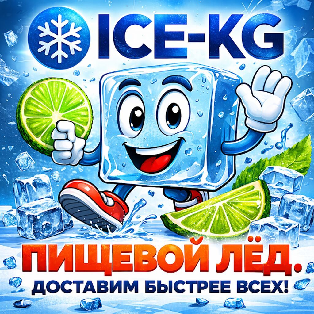 ЛЁД ПИЩЕВОЙ есть доставка и самовывоз. Собственное производство