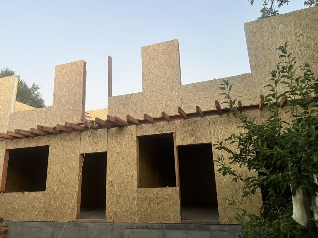 Сип-панель Каркасно-панельный дом из SIP/OSB на ленточном фундаменте: фото 2