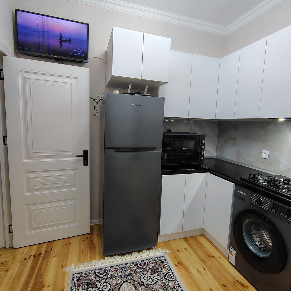 3 otaqlı, 63 kv. m, Kredit yoxdur, Yeni təmirli