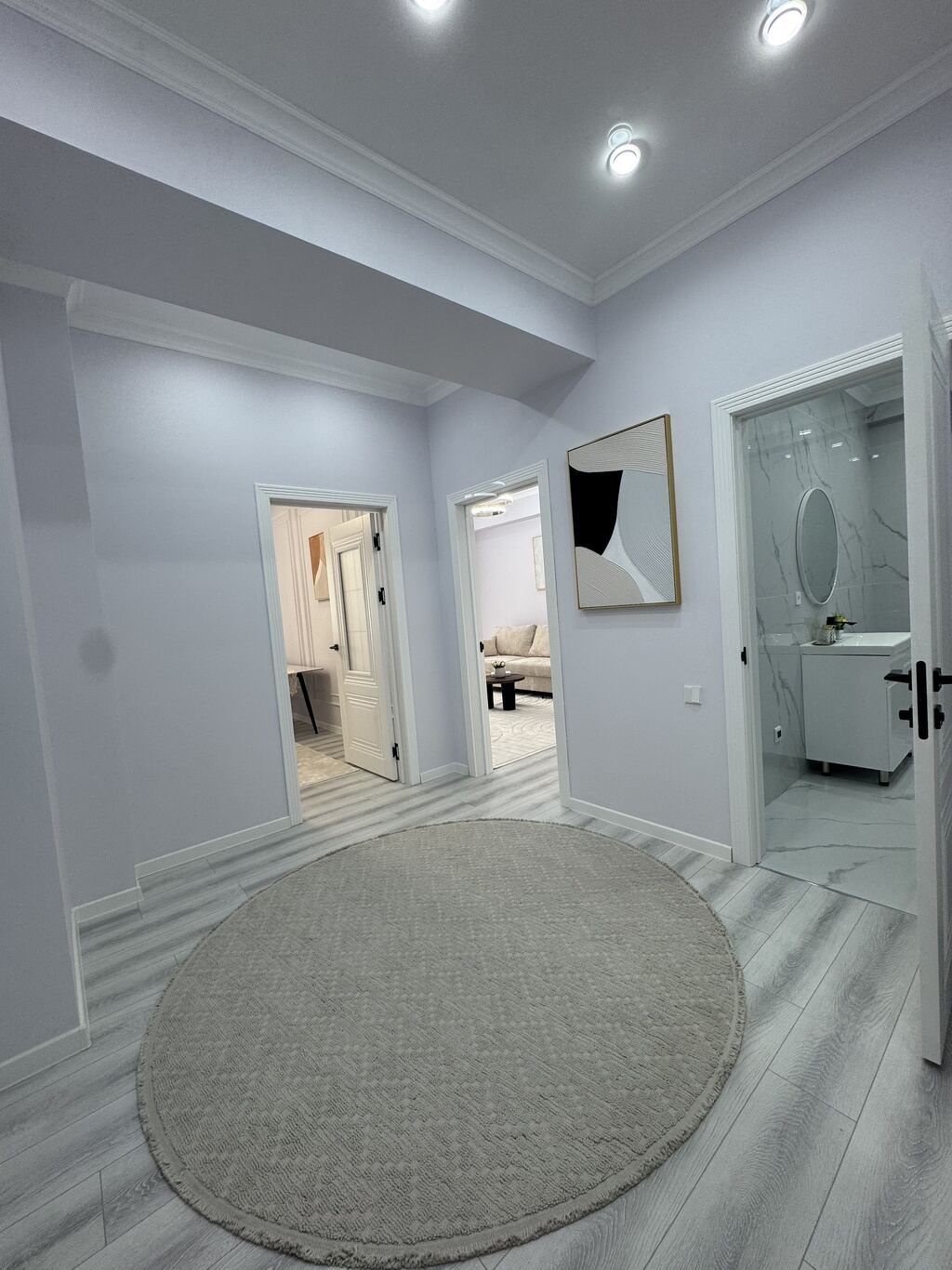1 комната, 53 м², Асанбай мкр Элитка, 7 этаж, Дизайнерский ремонт: фото 8