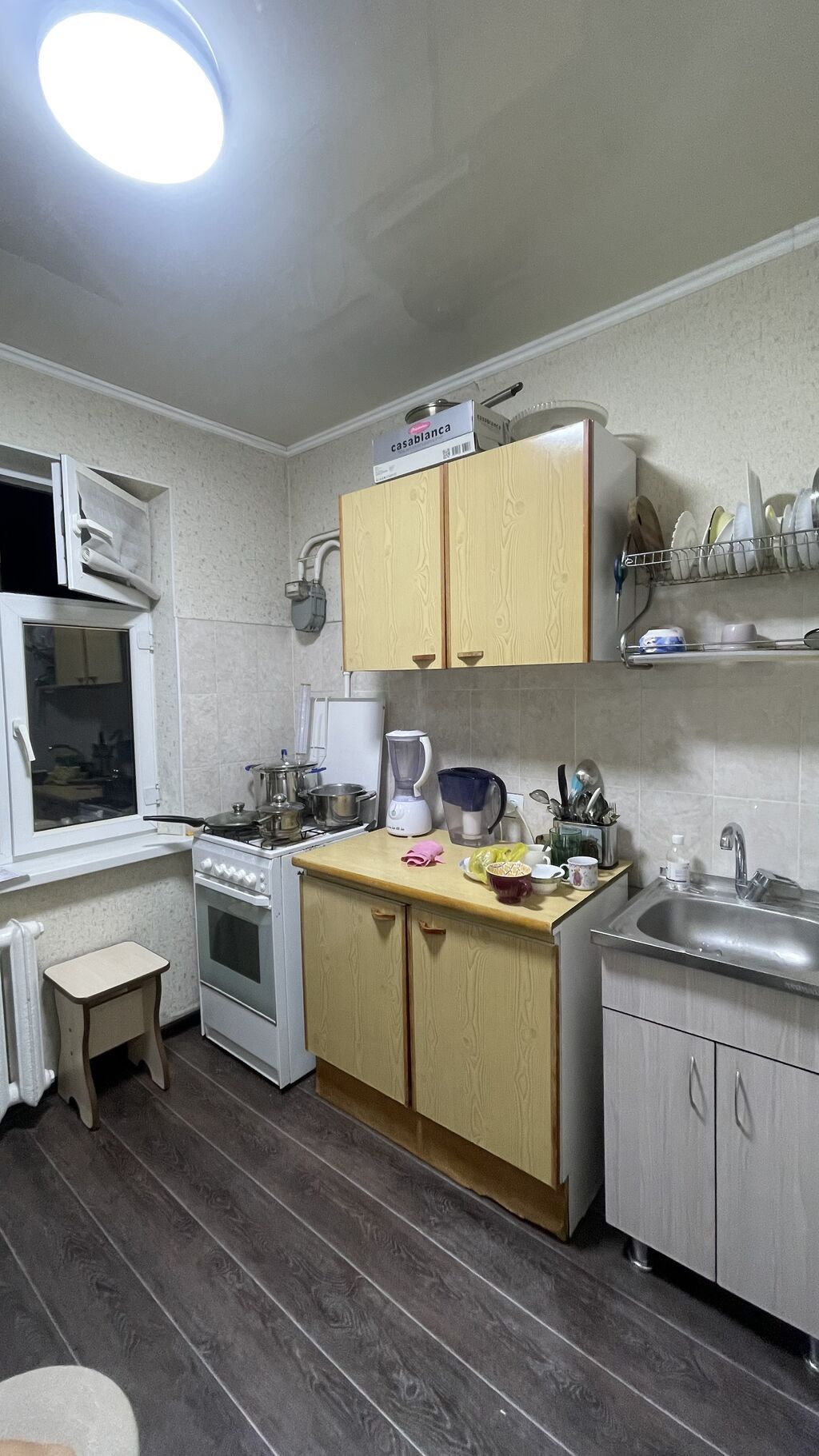 1 комната, 36 м², 5 мкр 104 серия, 4 этаж, Старый ремонт: фото 2