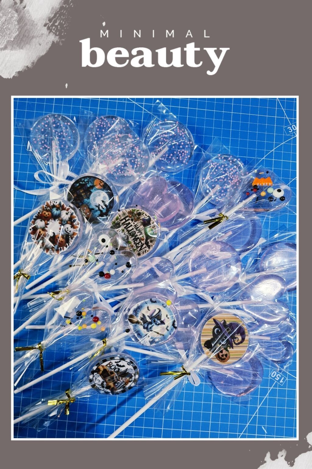 Konditorski proizvodi, slatkiši: Tematske lizalice – ručno rađene, pojedinačno upakovane - Prozirne i