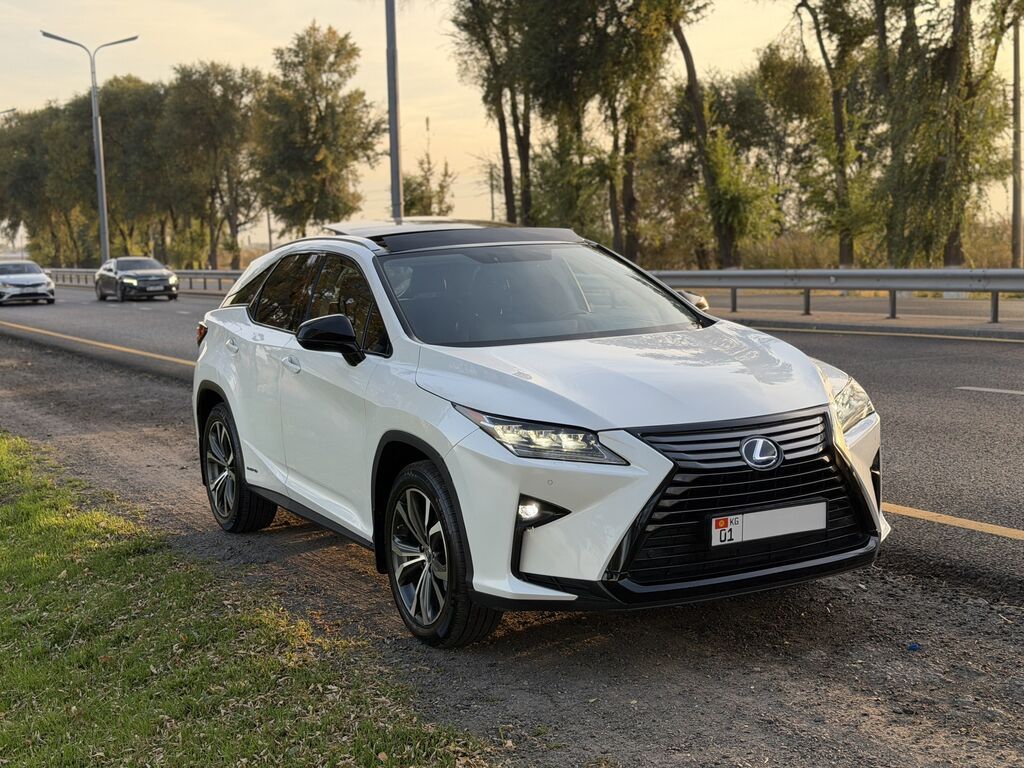 Lexus RX: 2017 г., 3.5 л, Автомат, Гибрид, Кроссовер: фото 3