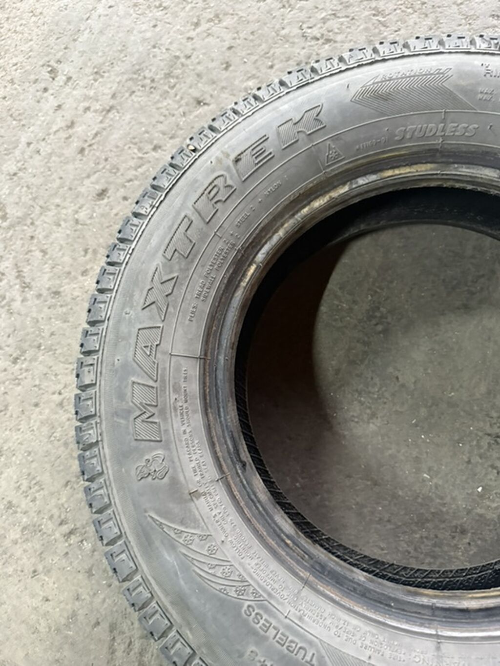 Шины зимние MAXTREK, (Studless), бескамерные (Tubeless), M+S. -: фото 3