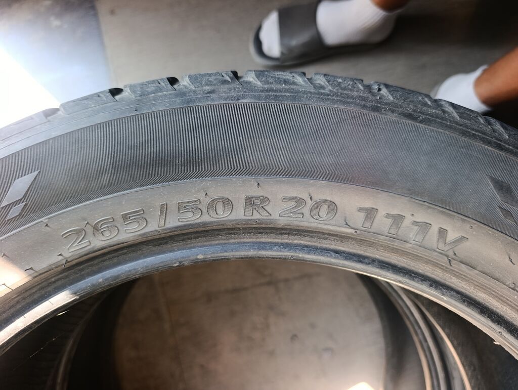 Шины 265 / 50 / R 20, Лето, Б/у, Пара, Внедорожные (АТ/МТ), Корея, Kumho: фото 4
