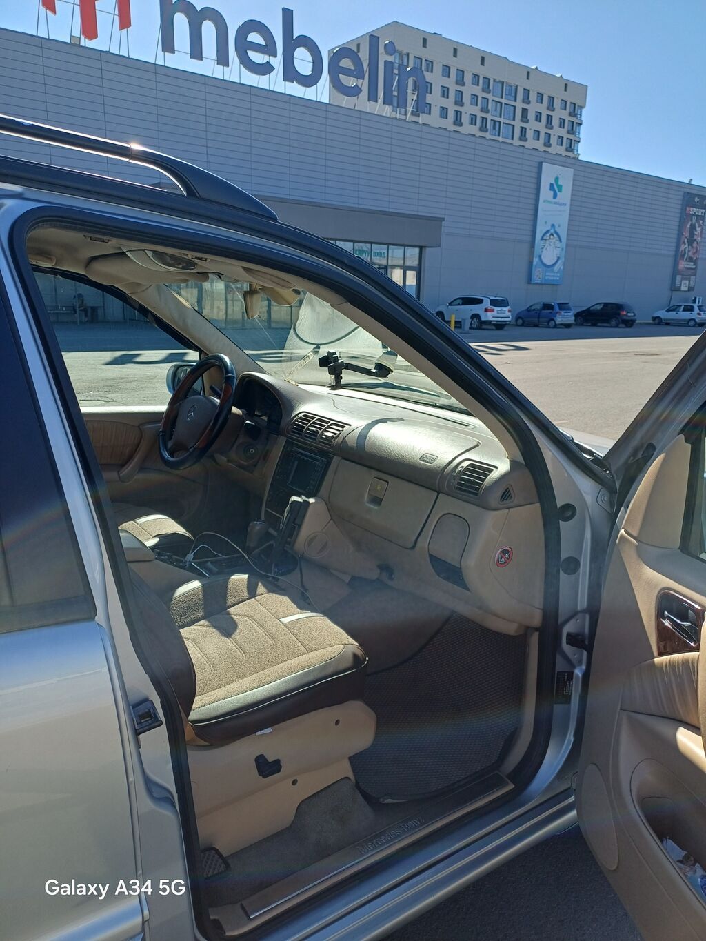 Mercedes-Benz ML-Class: 2002 г., 2.7 л, Типтроник, Дизель, Кроссовер: фото 6