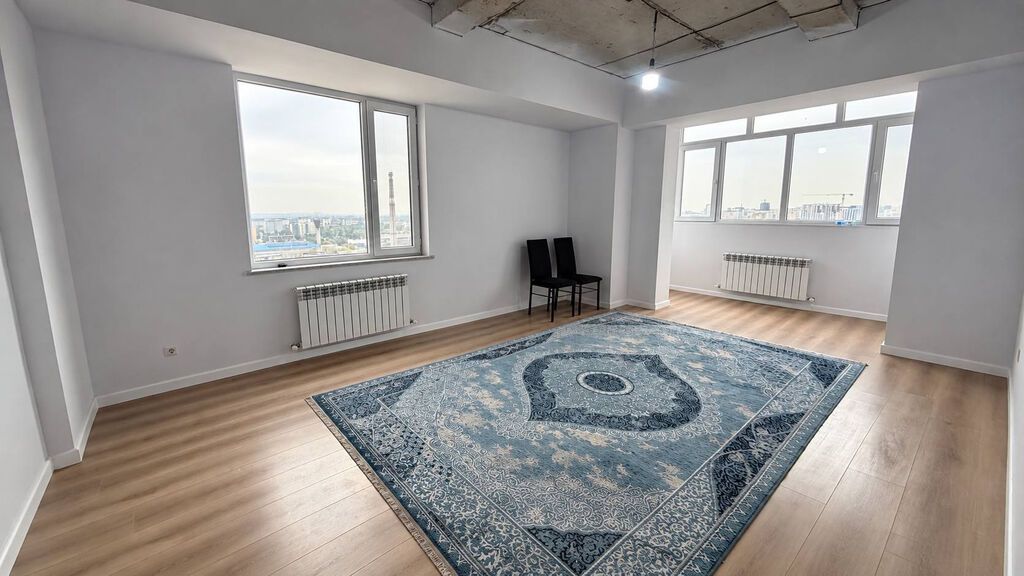 2 комнаты, 76 м², Пишпек Элитка, 17 этаж, Евроремонт: фото 2