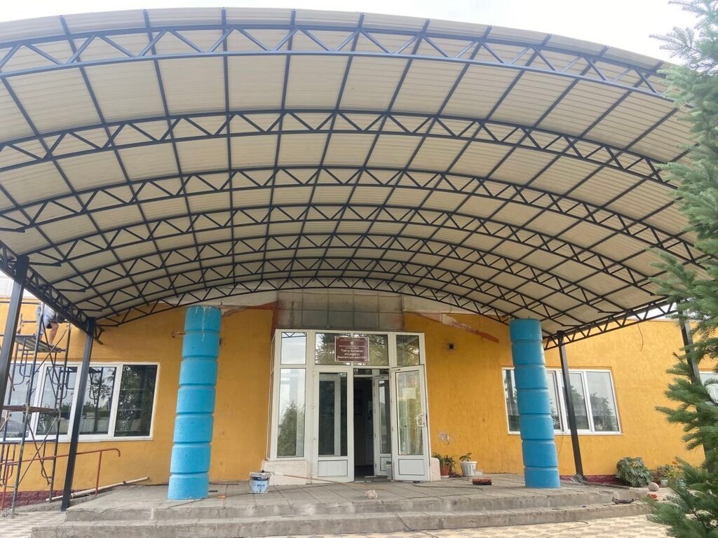 Навес /Навесы#. Цена за м2 2500 с это под ключ Состав: - Арочный: фото 6