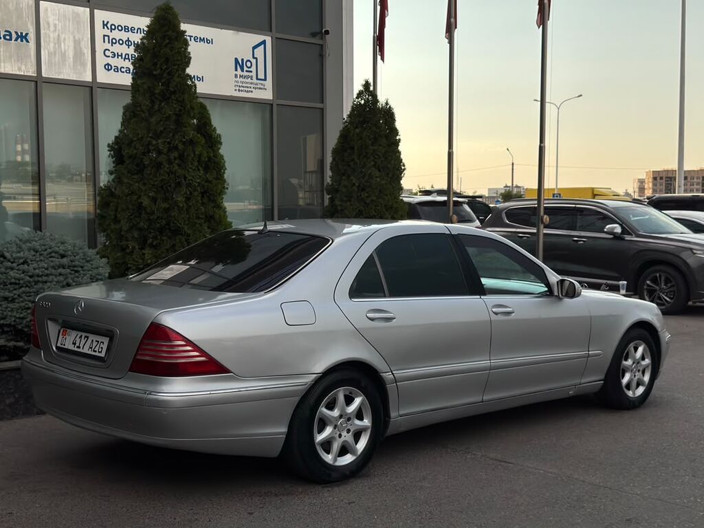 Mercedes-Benz S-Class: 2003 г., 5 л, Автомат, Бензин, Седан: фото 2