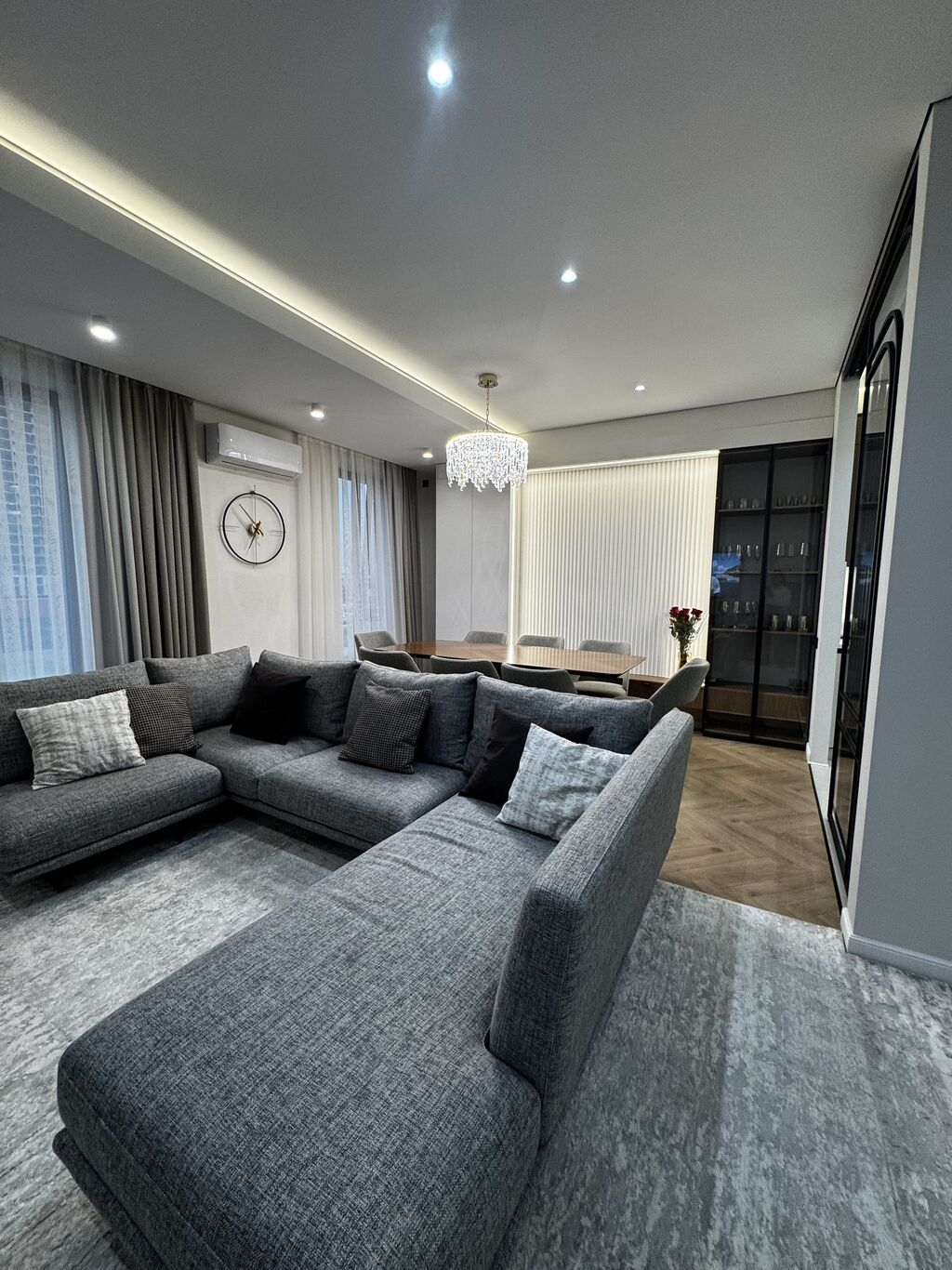 3 комнаты, 117 м², Южная Магистраль Элитка, 2 этаж, Дизайнерский ремонт: фото 6
