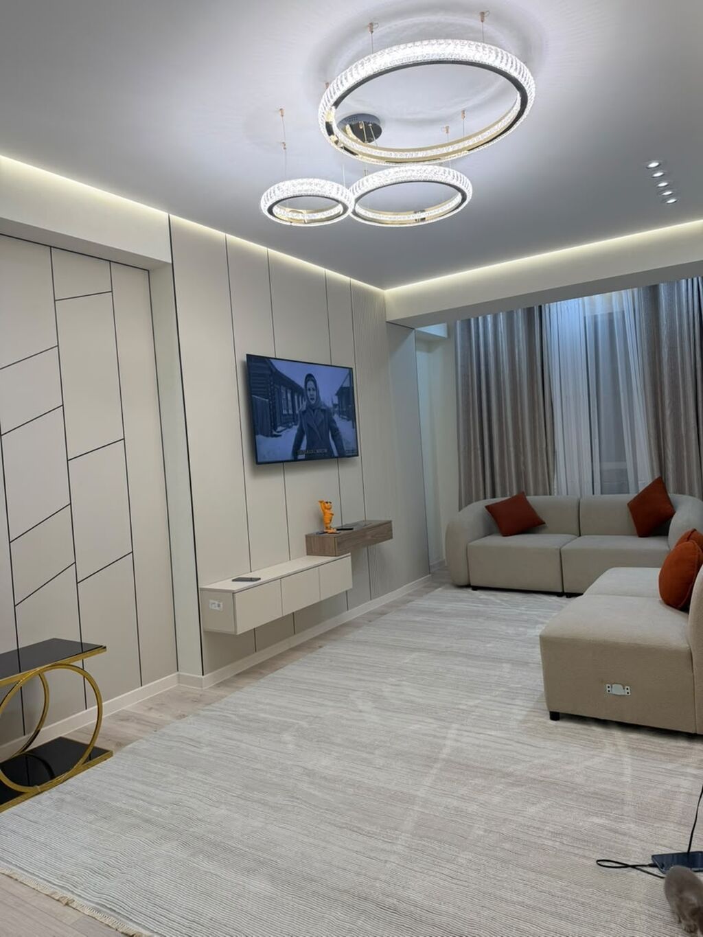 2 комнаты, 64 м², Боконбаева/Уметалиева Элитка, 11 этаж, Дизайнерский ремонт: фото 5