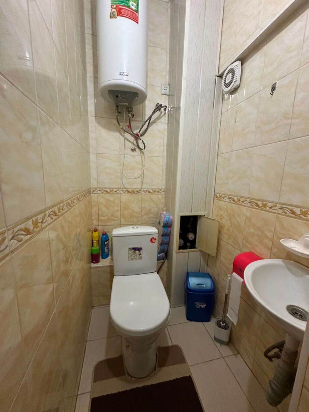 3 комнаты, 83 м², Ошский рынок / базар Индивидуалка, 3 этаж, Косметический ремонт: фото 8