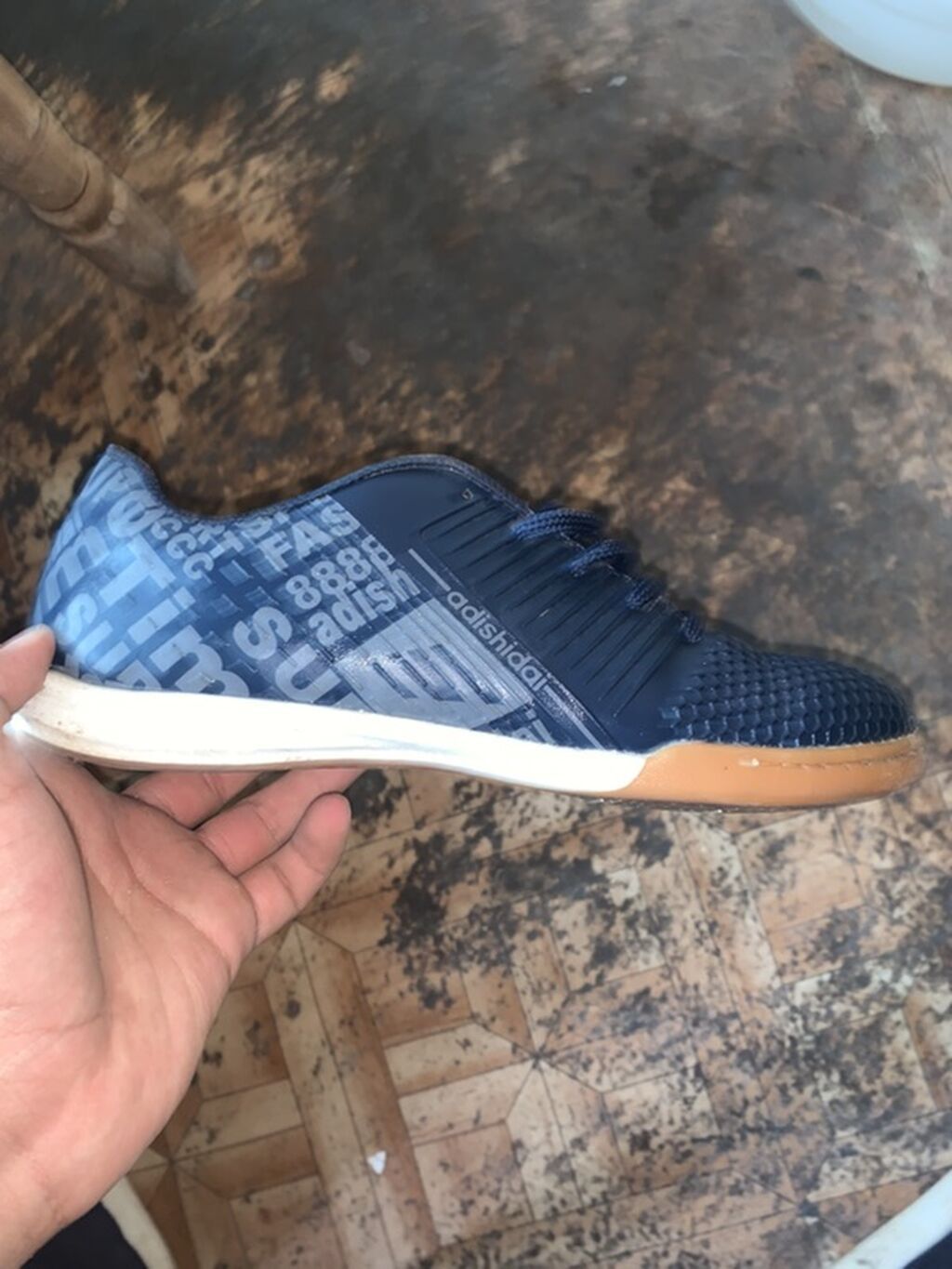 Мужские кроссовки, 37.5, 38, Adidas, Новый, цвет - Синий: фото 3