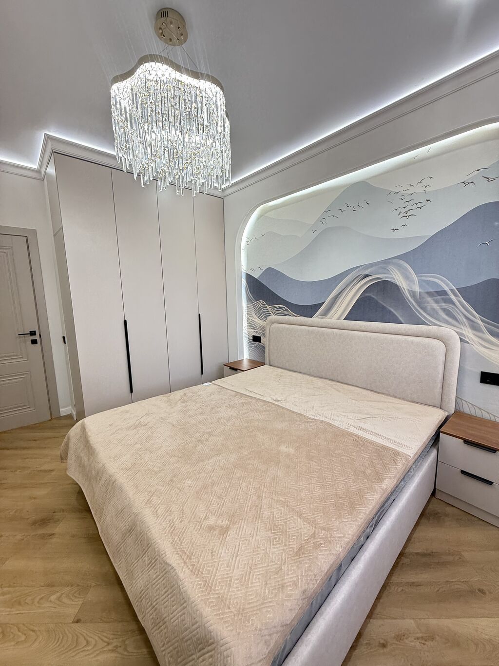 2 комнаты, 67 м², Тунгуч мкр Элитка, 5 этаж, Дизайнерский ремонт: фото 2