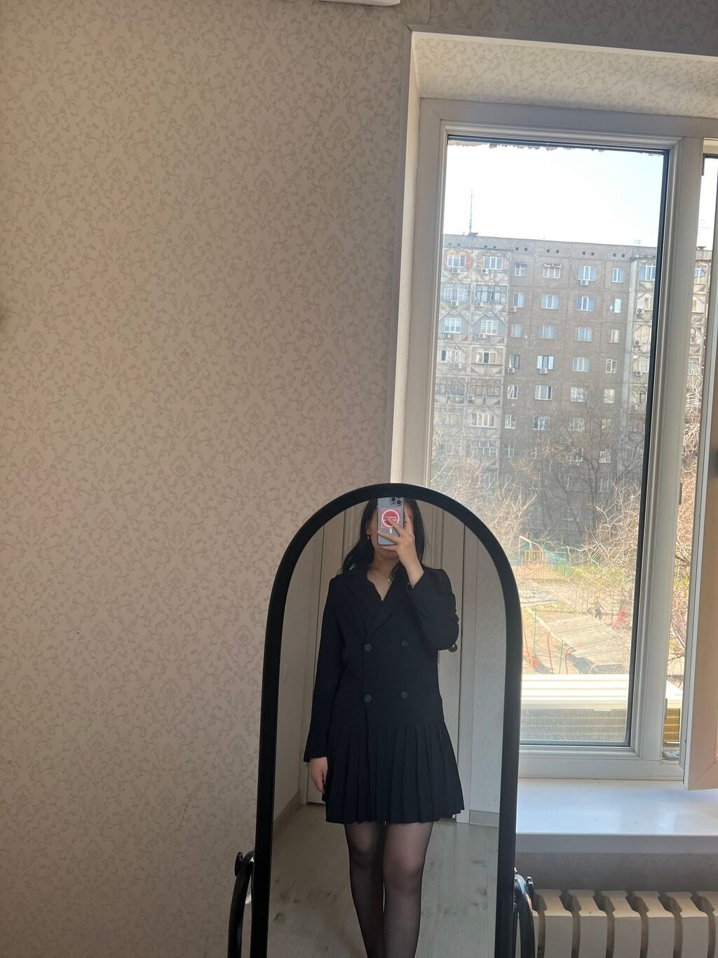 Повседневное платье, Корея, Осень-весна, Короткая модель, Полиэстер, Платье-пиджак, M: фото 6