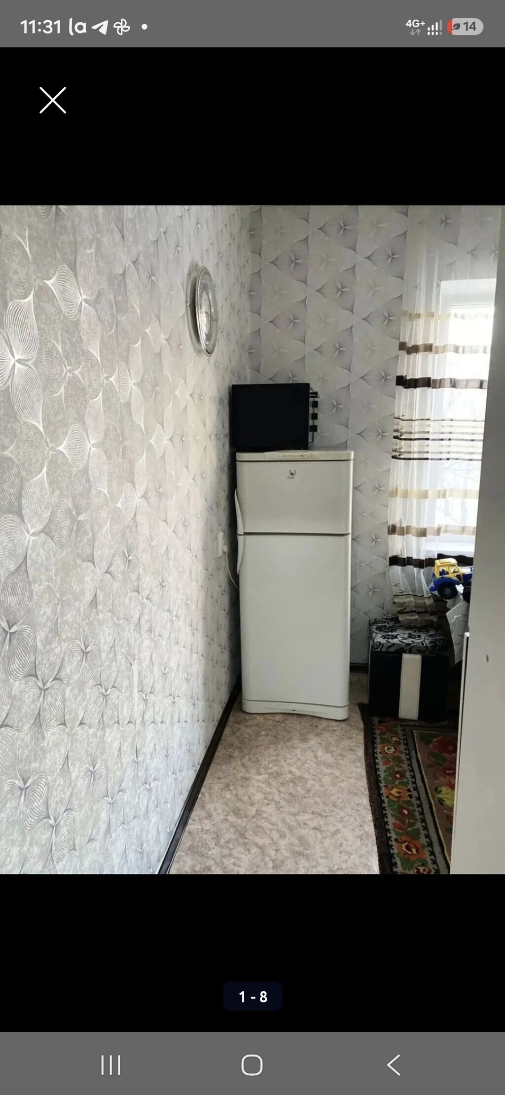 1 комната, Восток-5 мкр Собственник, Без подселения, от 6 месяцев: фото 1
