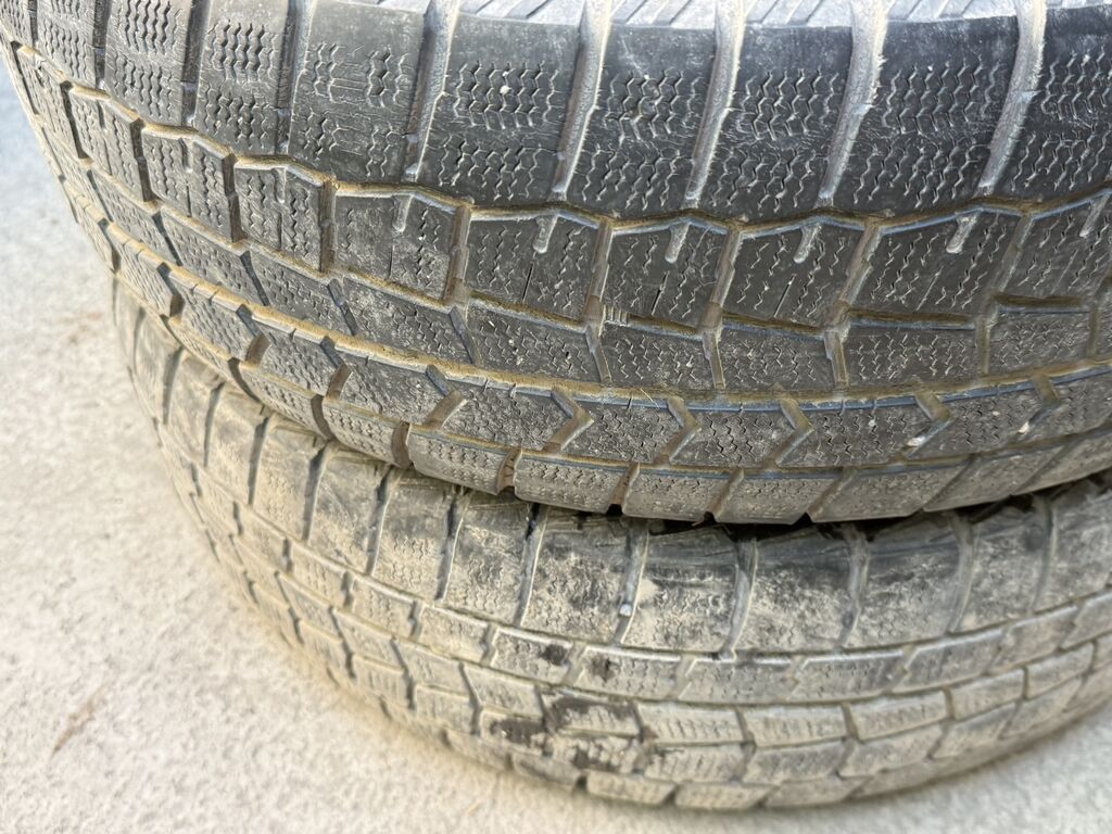 Шины 195 / 65 / R 15, Зима, Б/у, Пара, Легковые, Dunlop: фото 2