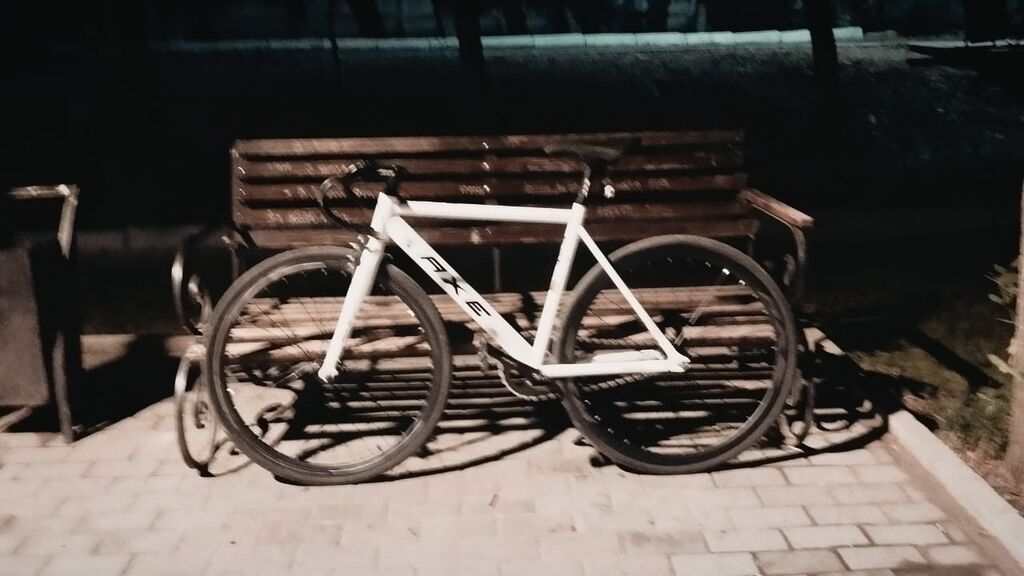 Фикс-байк (single speed) AXE, дорожный/трековый стиль - Рама и вилка: фото 2