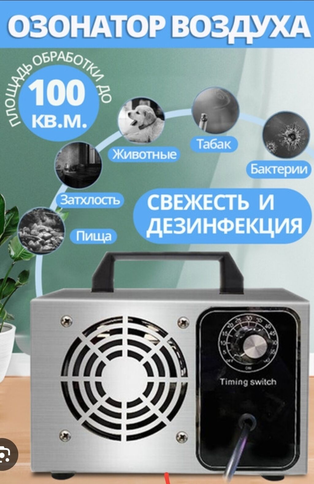 В салоне вашего авто неприятно пахнет? Поможет только ОЗОН 100%