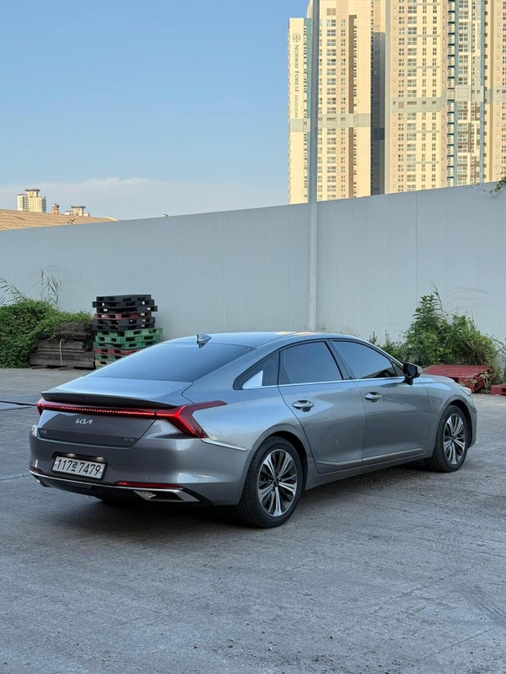 Kia K8: 2022 г., 1.6 л, Автомат, Гибрид, Лифтбек: фото 3