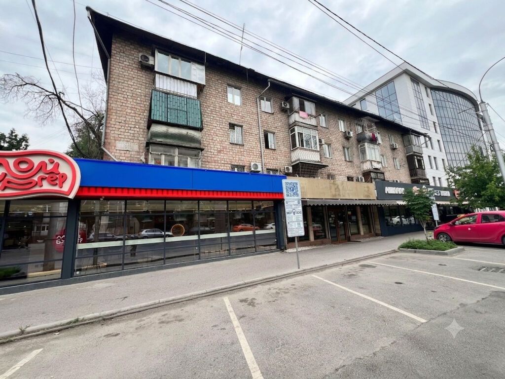 2 комнаты, 43 м², ул. Киевская / Уметалиева Индивидуалка, 4 этаж, Требуется ремонт: фото 1