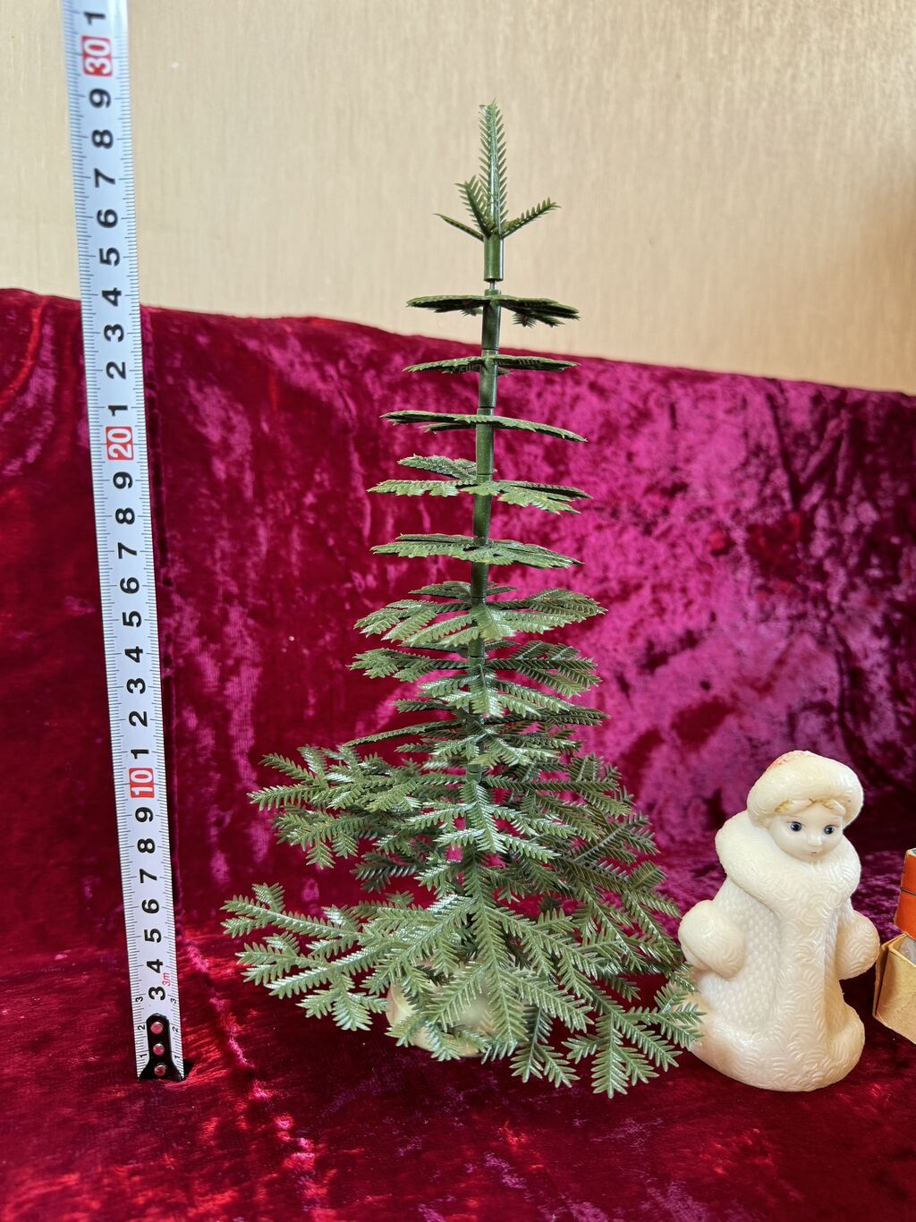 Дед Мороз Новогодняя Игрушка Украшение под Елку 30 см