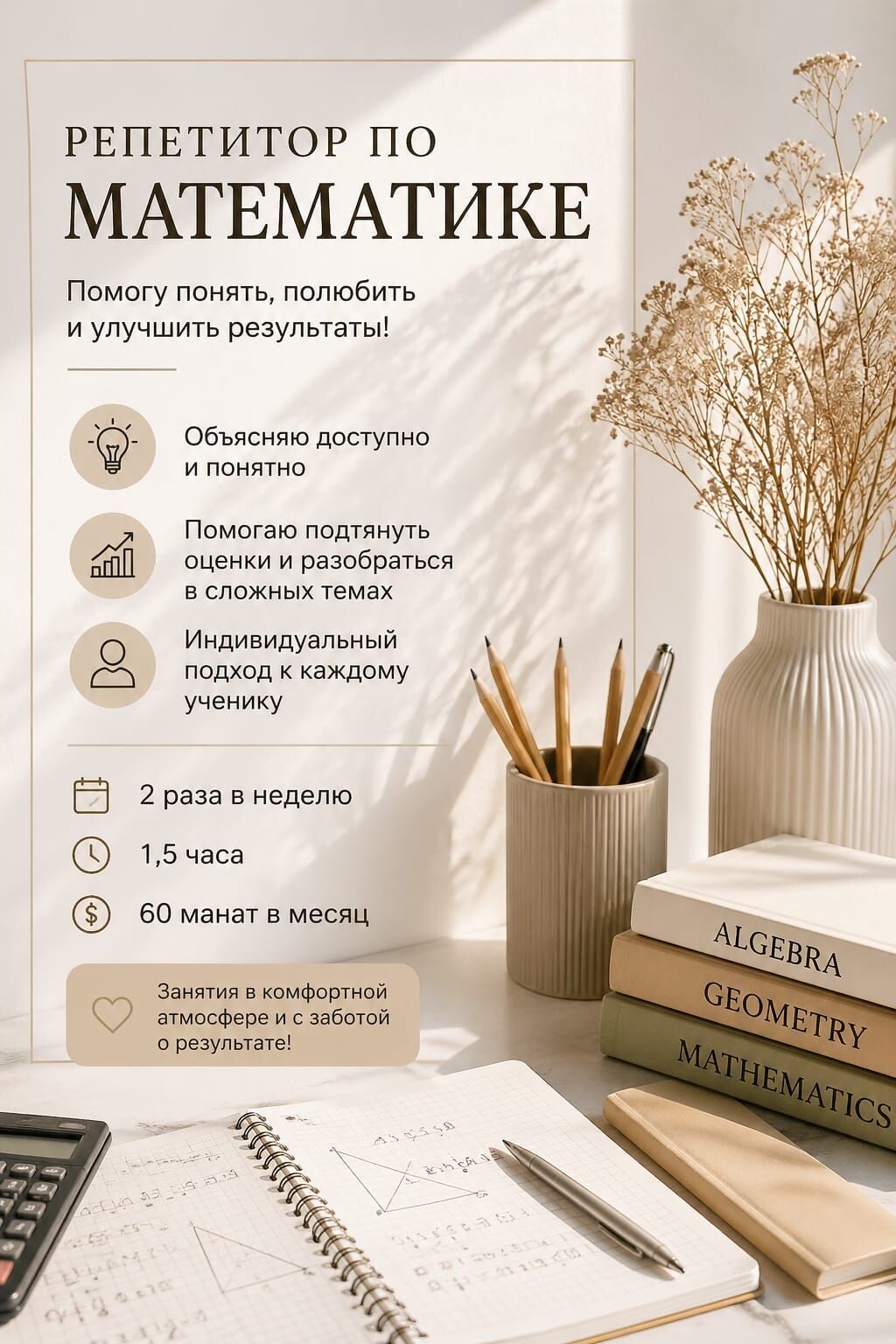 Riyaziyyat və rus dili repetitoru