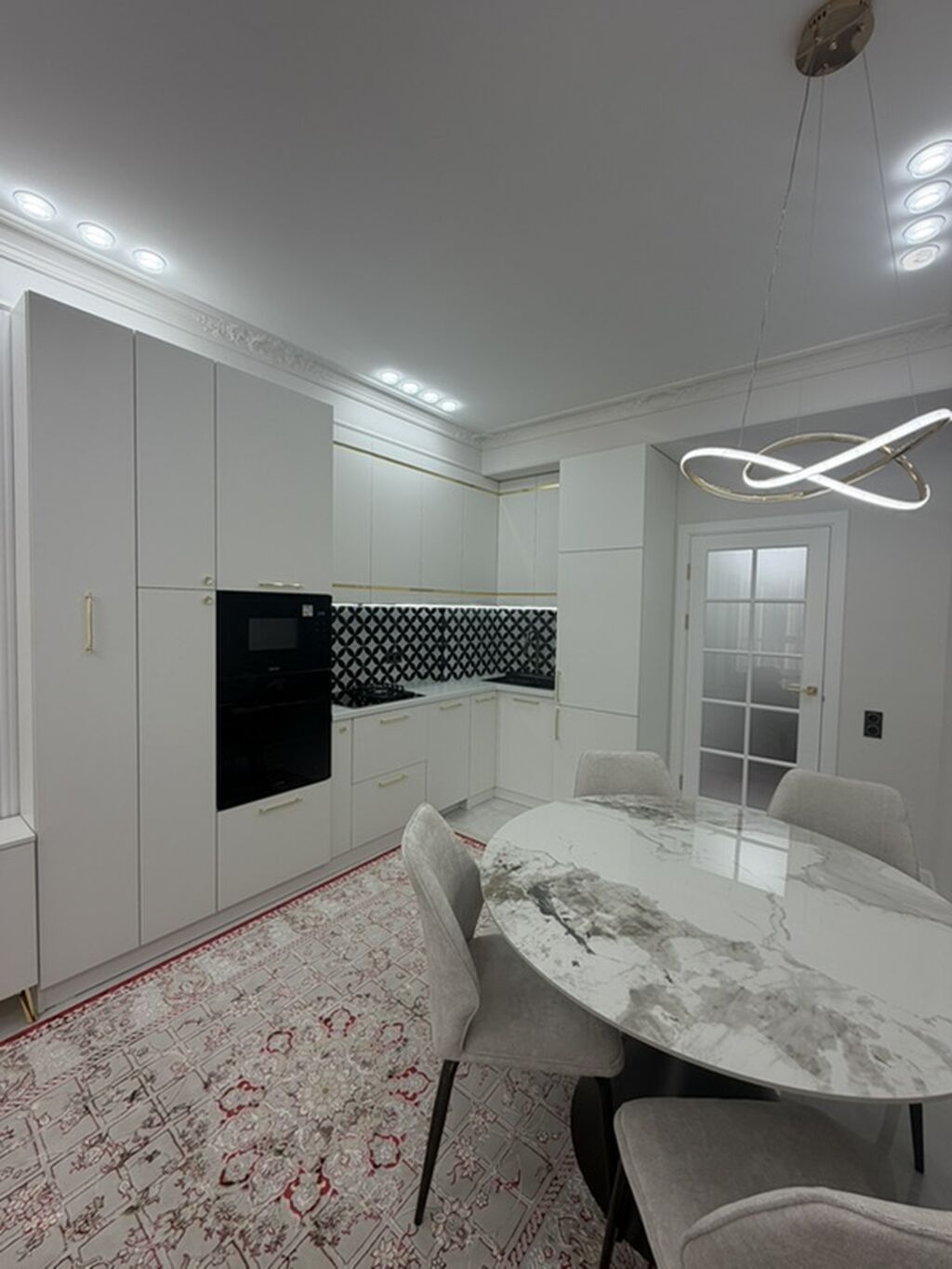 3 комнаты, 87 м², Асанбай мкр Элитка, 6 этаж, Дизайнерский ремонт: фото 6